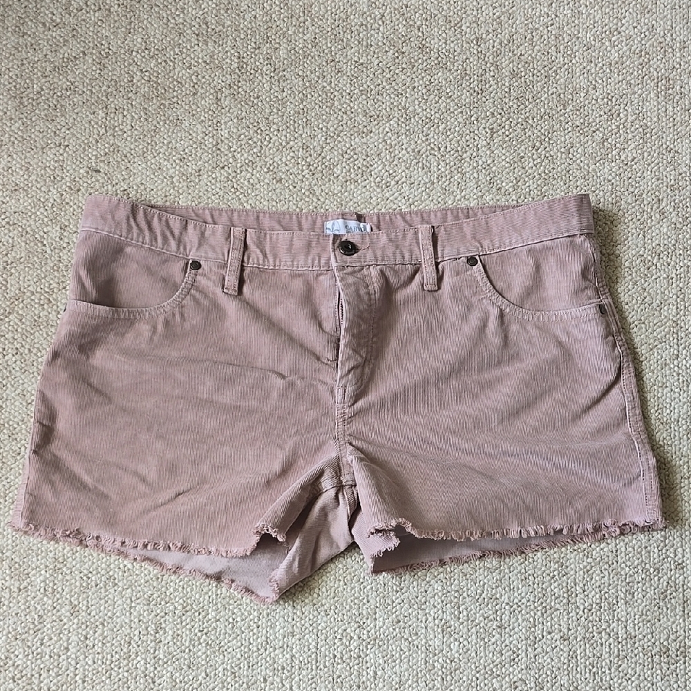 Carve Designs Women's Pink Corduroy Shorts